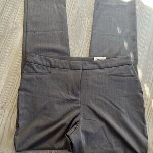 Alfani Charcoal Straight-Leg Trousers